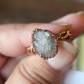 12 Tourmalinated Quartz Ring - Wild Raven