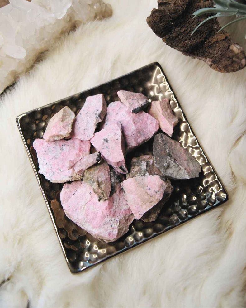 Rhodonite Raw