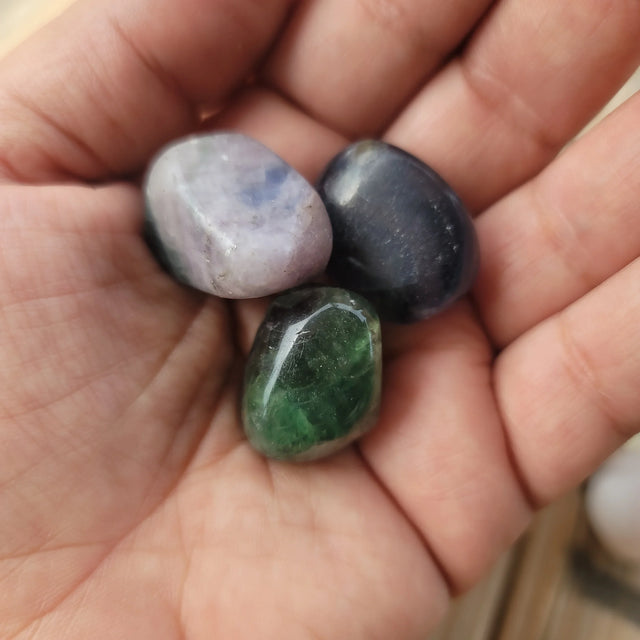 Fluorite Tumbled