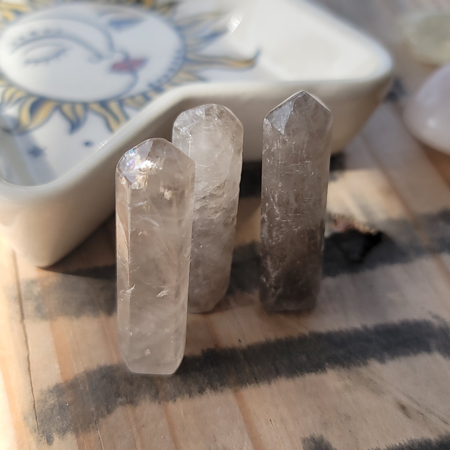 Smoky Quartz Standing Point- gemstones
