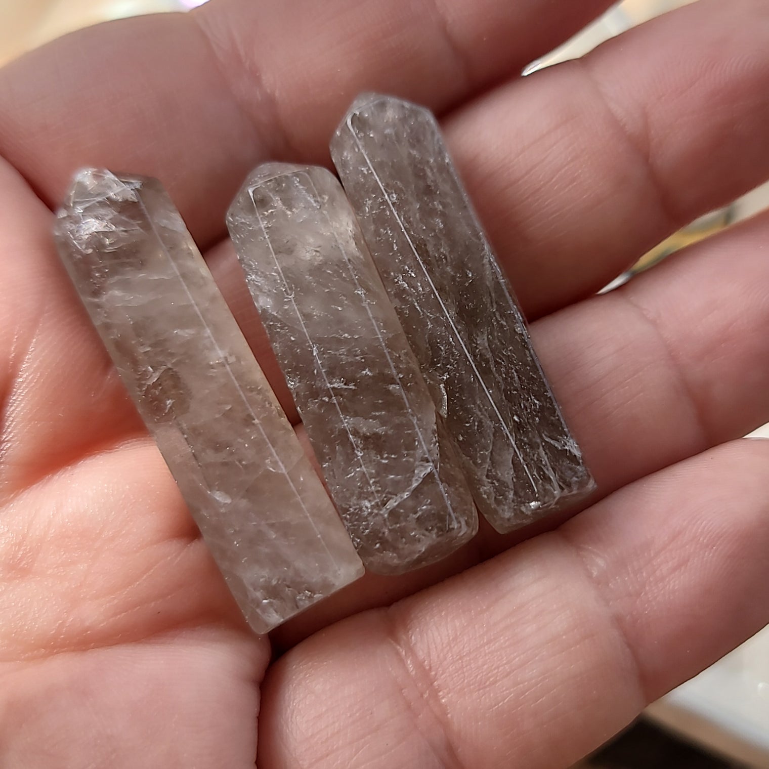 Smoky Quartz Standing Point- gemstones