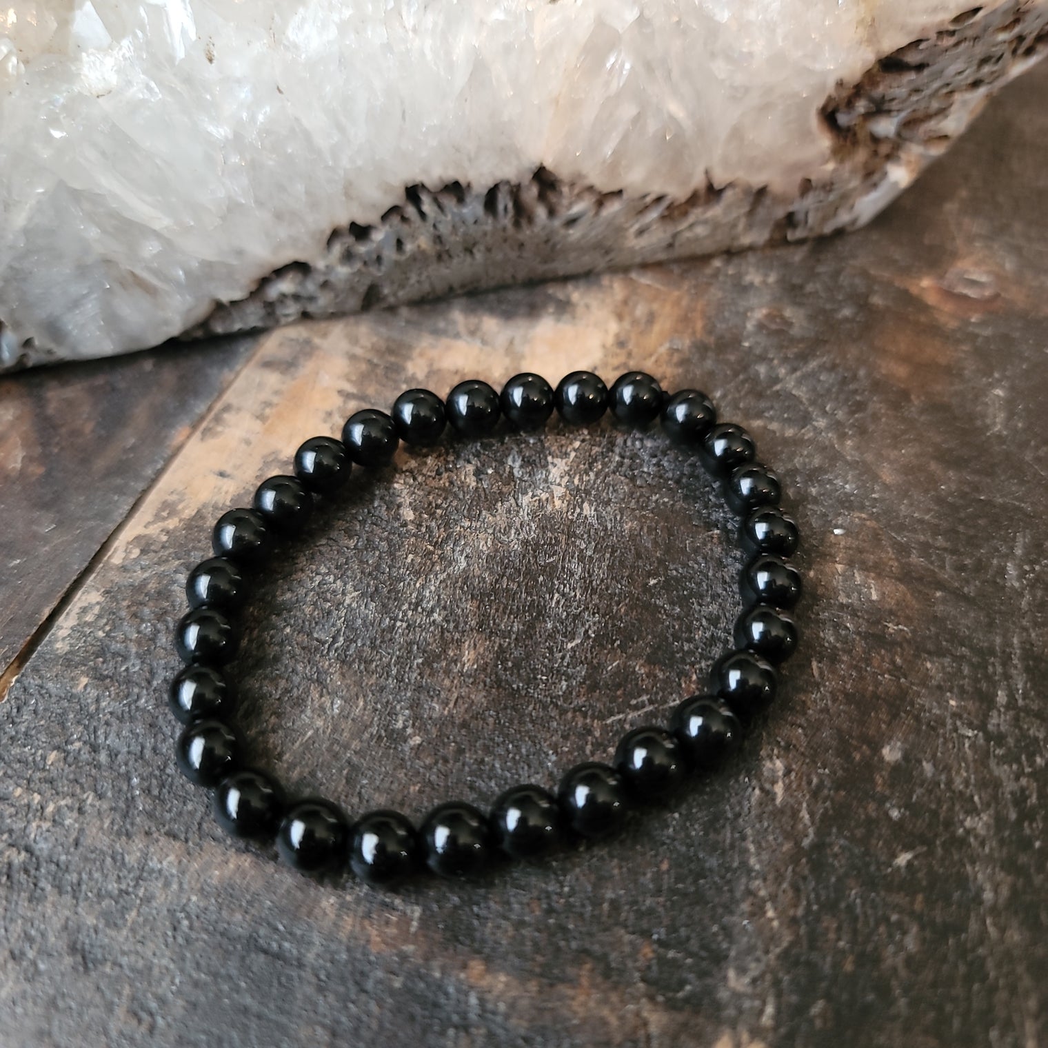 Obsidian Bracelet 6MM