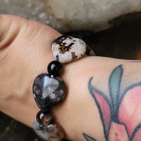 Black cherry blossom Bracelet