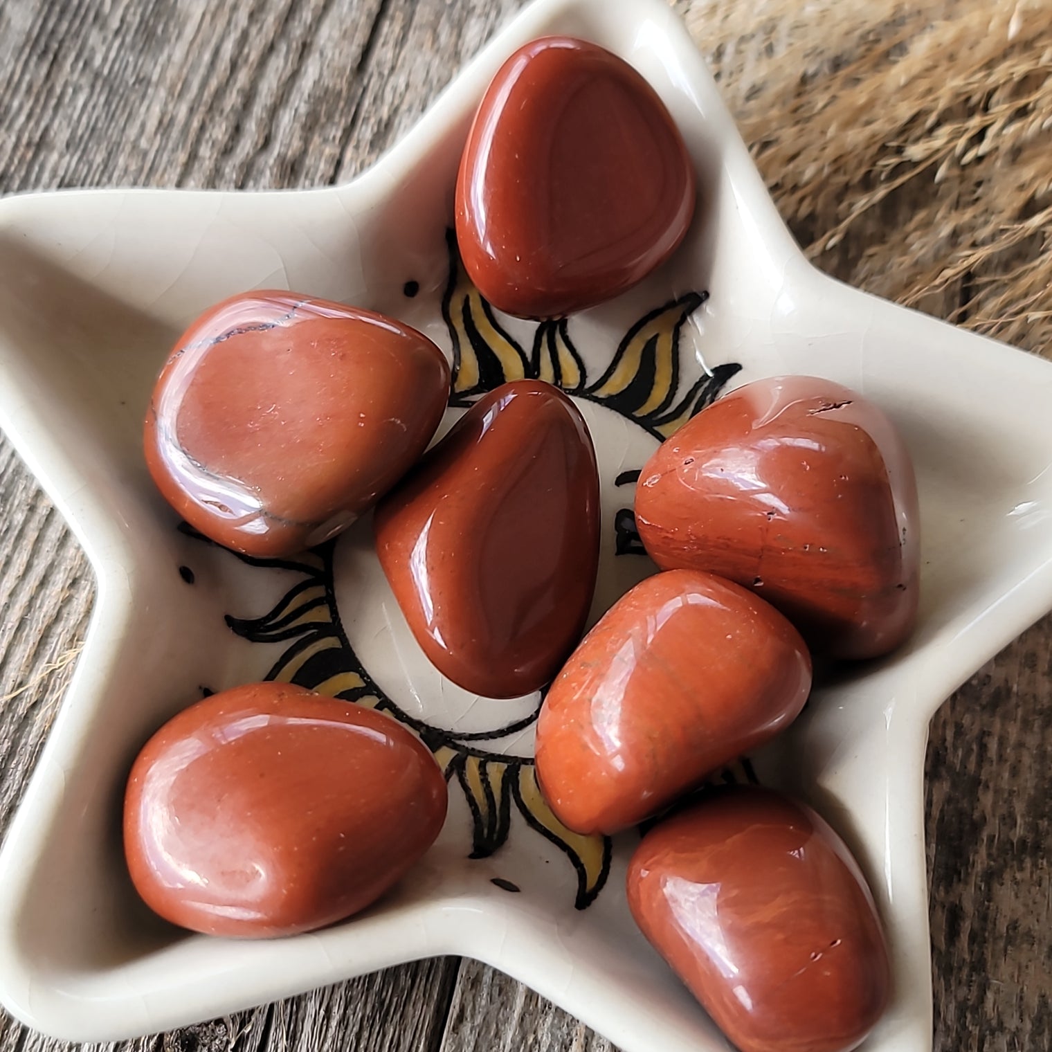 Red Jasper Tumbled