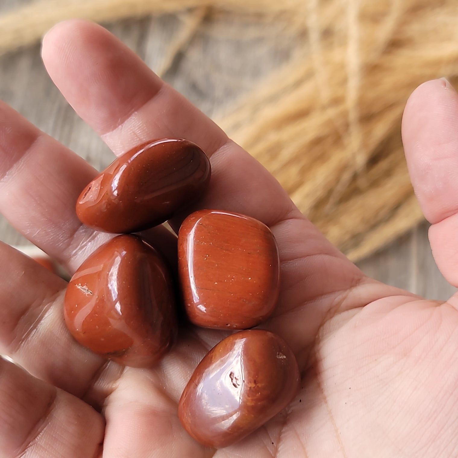 Red Jasper Tumbled