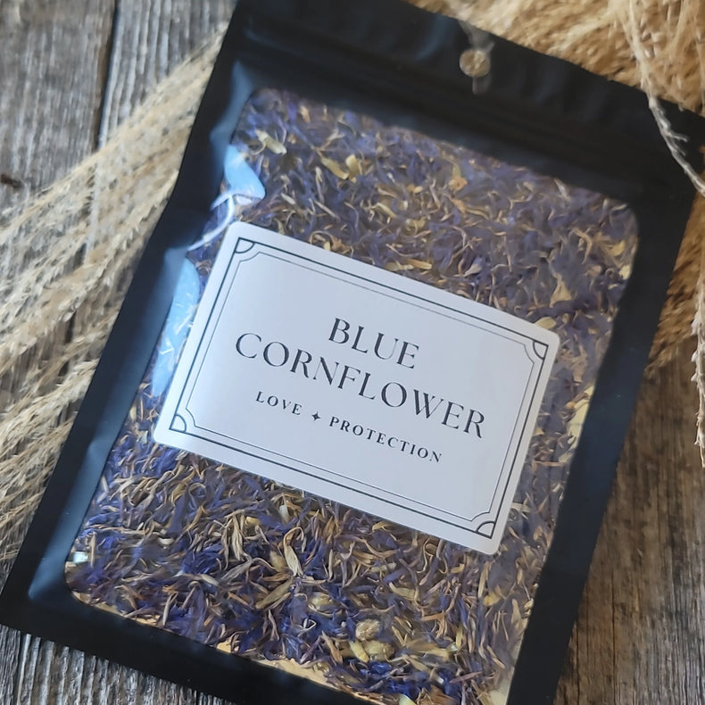 Blue Cornflower Herb | Gentle Protection & Psychic Clarity