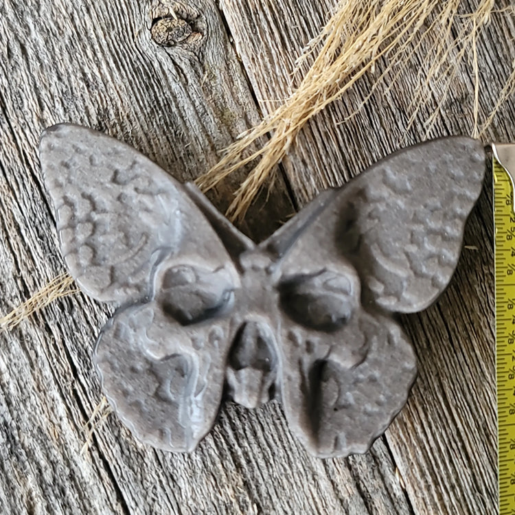 Silver Obsidian Death Moth - Gemstones