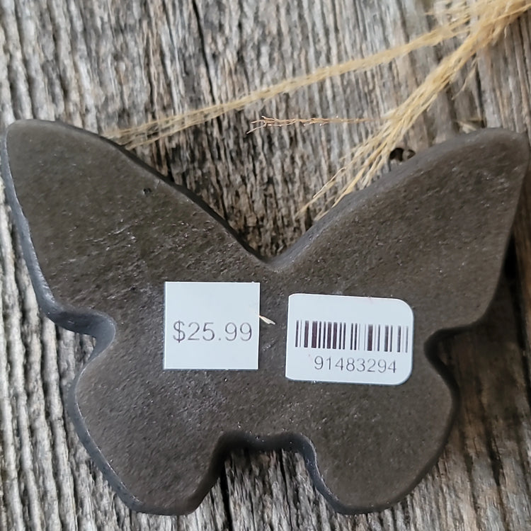Silver Obsidian Death Moth - Gemstones