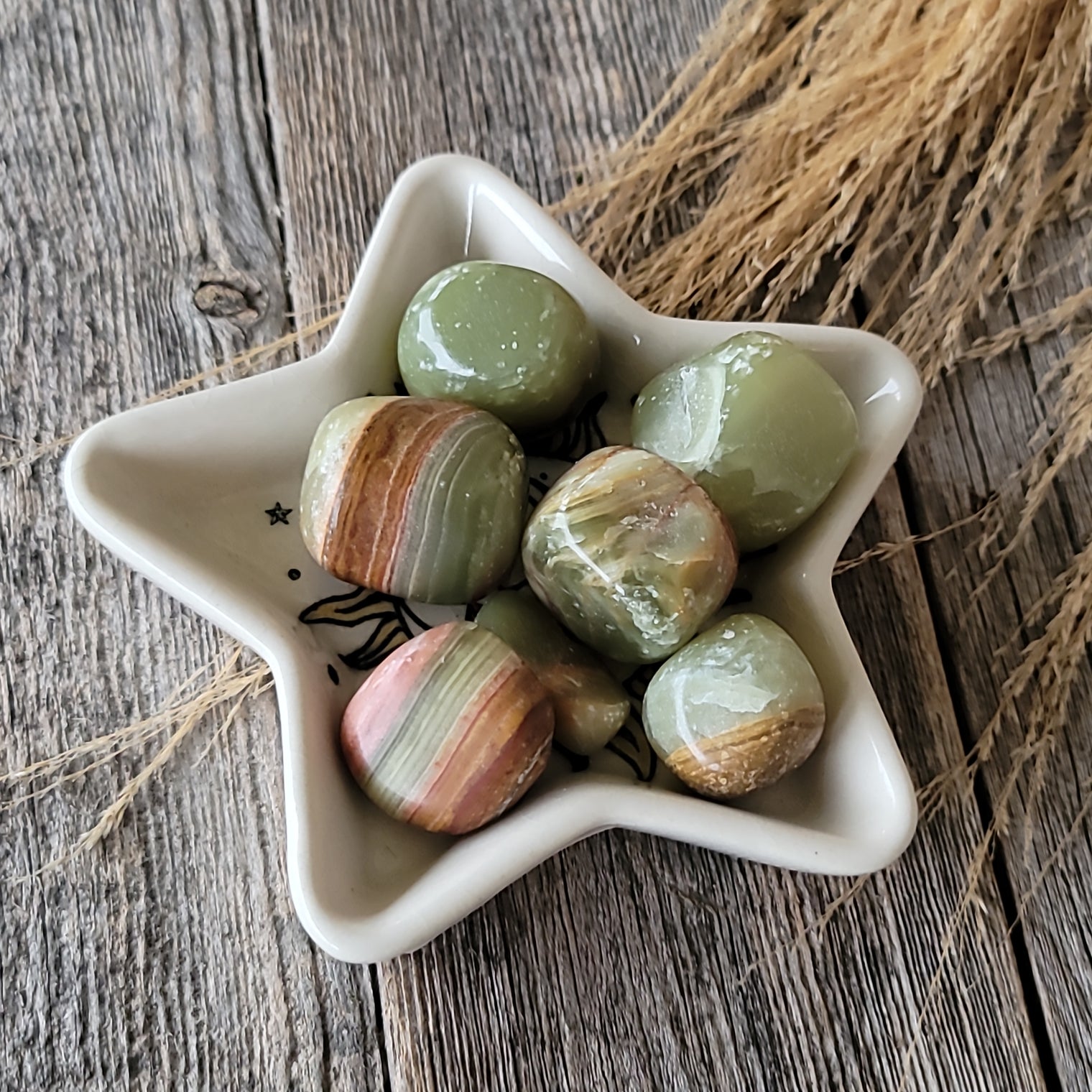 Aragonite Tumbled