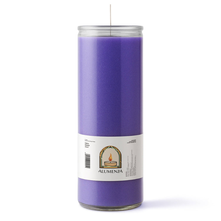 7 Day Candle | Purple | Intuition, Spiritual Power, Wisdom
