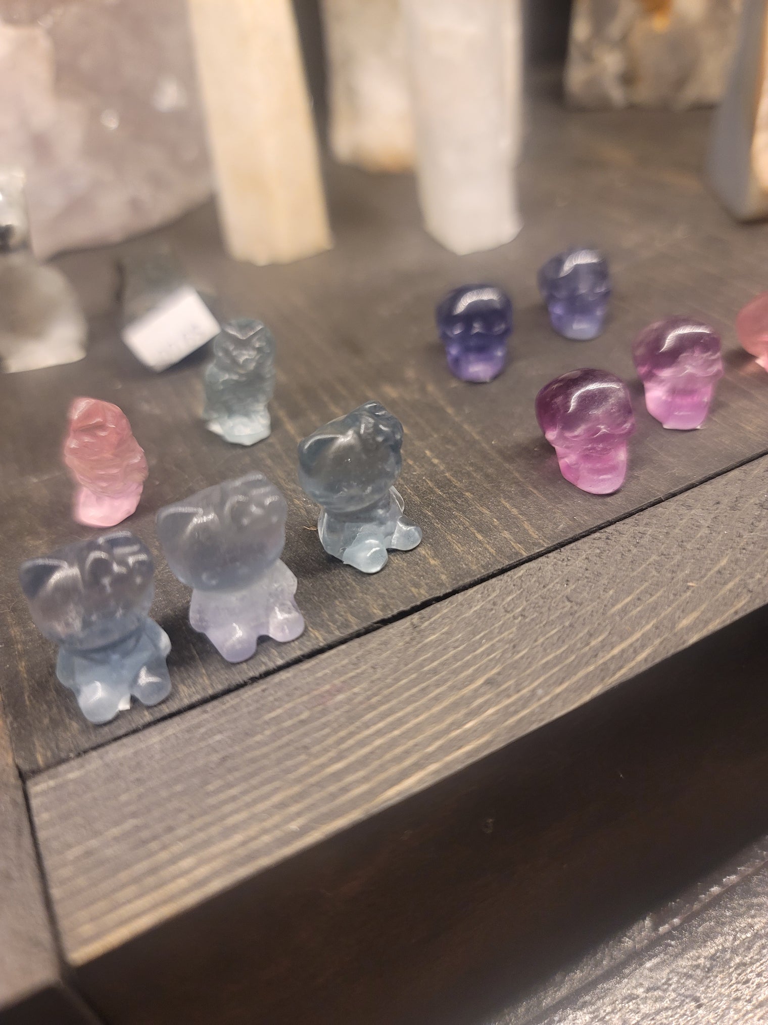 Fluorite carving