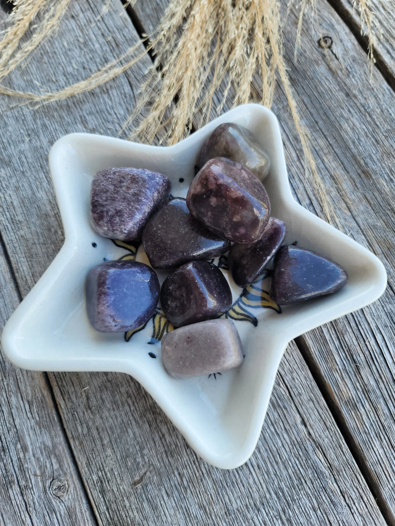 Lepidolite Tumbled