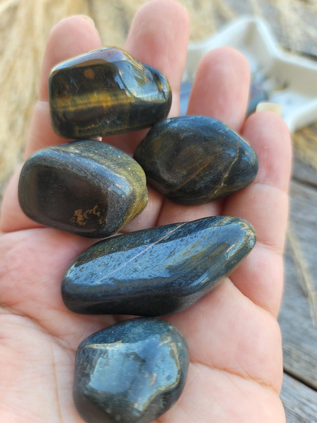 Blue Tiger Eye Tumbled