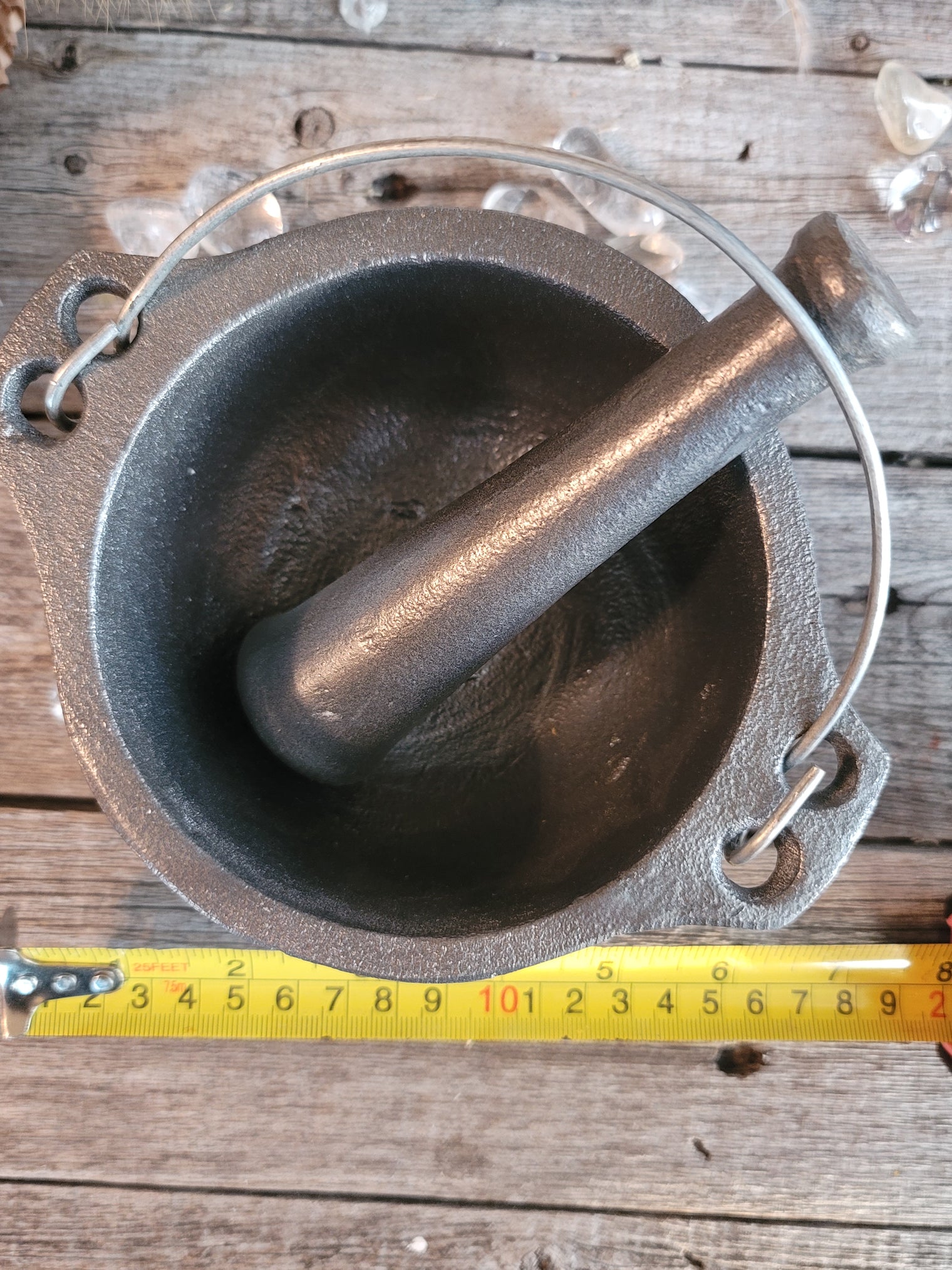 Mortar and Pestle Cast Iron (4.5 in.)