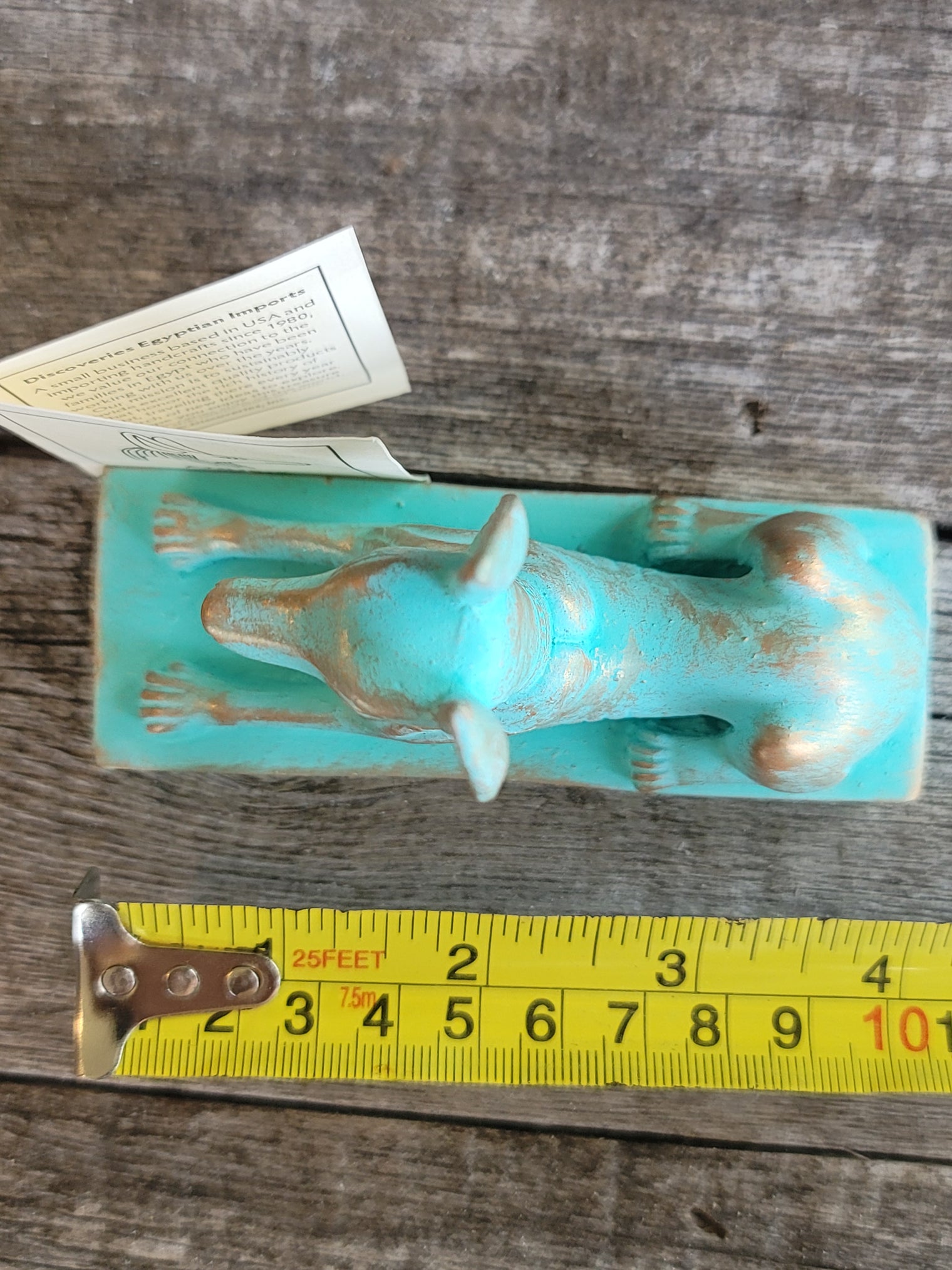 Anubis Reclining Patina - 3"