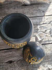 Canopic Jar Antique Gold - Imsety