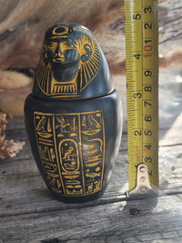 Canopic Jar Antique Gold - Imsety