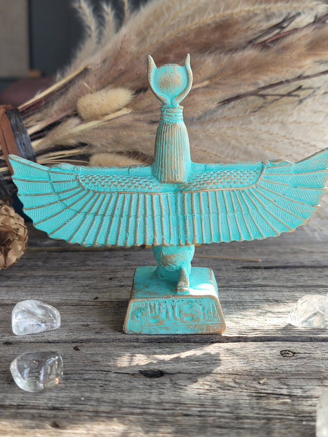 Winged Isis Patina