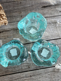 Molten Galss Candle Holders