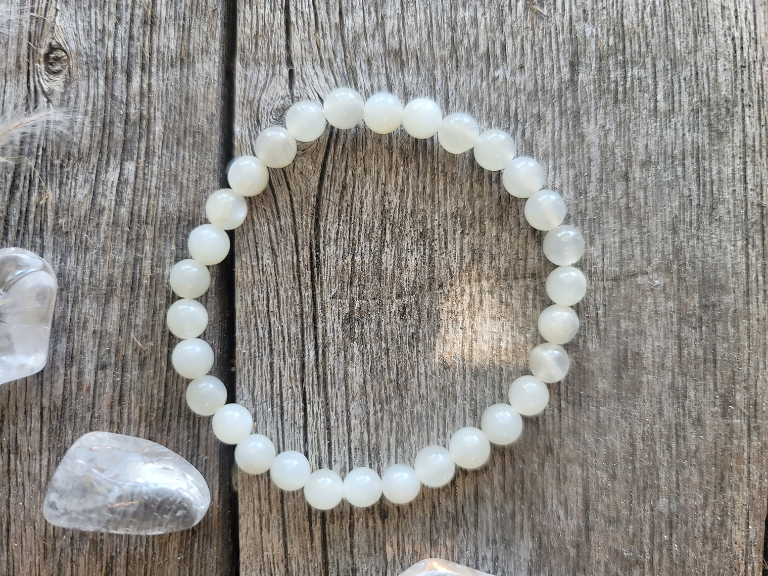 Moonstone Bracelet 6MM