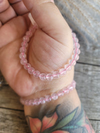 Rose Quartz Bracelet 6MM