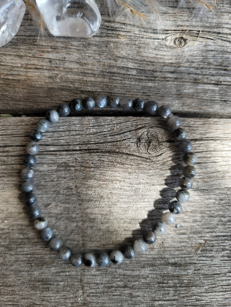 Larvikite Bracelet 4MM