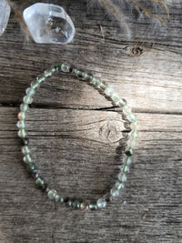 Moss Agate Bracelet 4MM