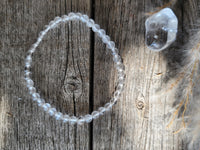 Clear quartz Bracelet 4MM