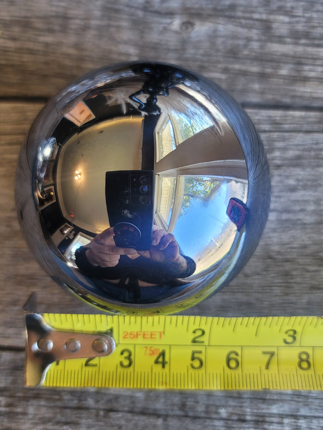 Titanuim Sphere- gemstones