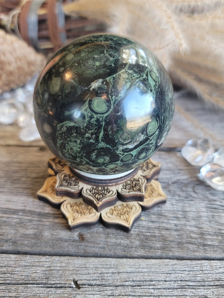 Sphere Stand - Wood