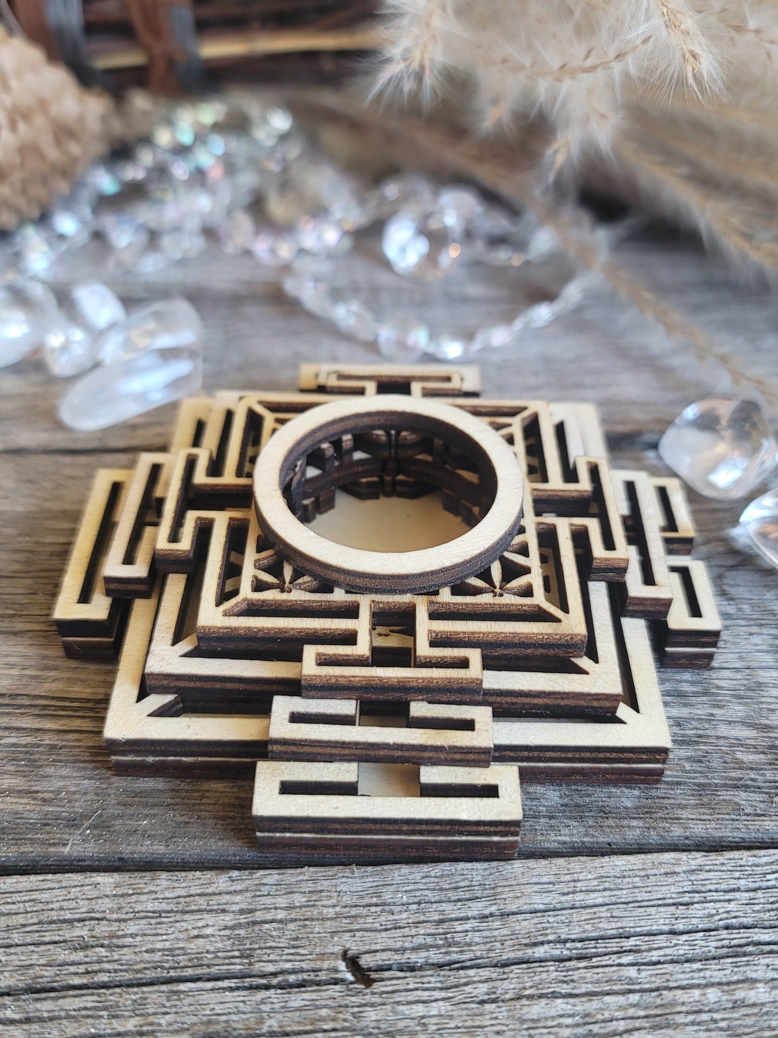 Sphere Stand - Wood