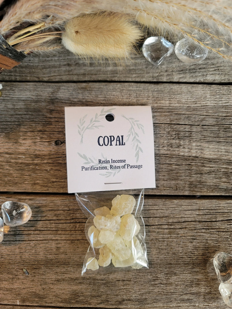 Resin incense Copal