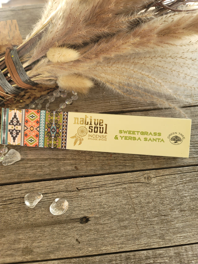 Native Soul - Sweet Grass & Yerba Santa Incense