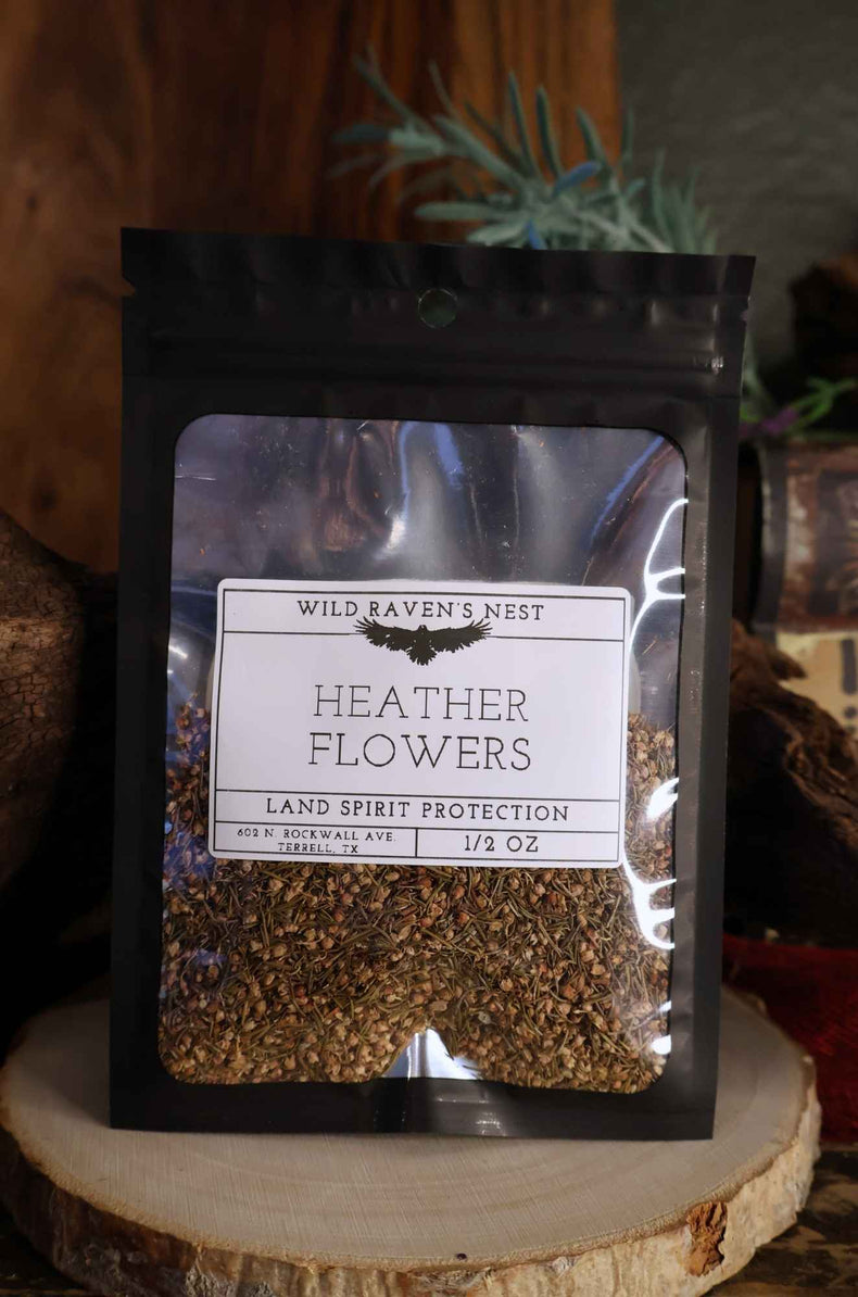 Heather Flowers | Land Spirit Protection