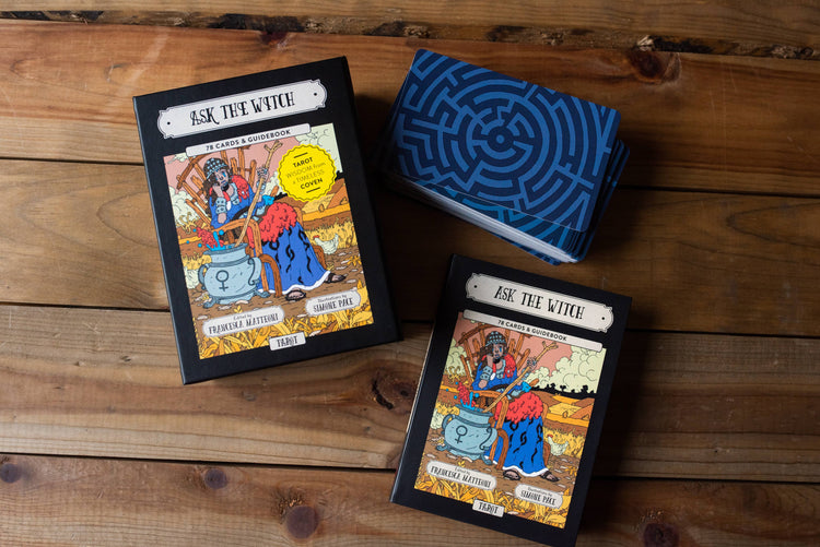 Ask the Witch Tarot-78 Cards & Book