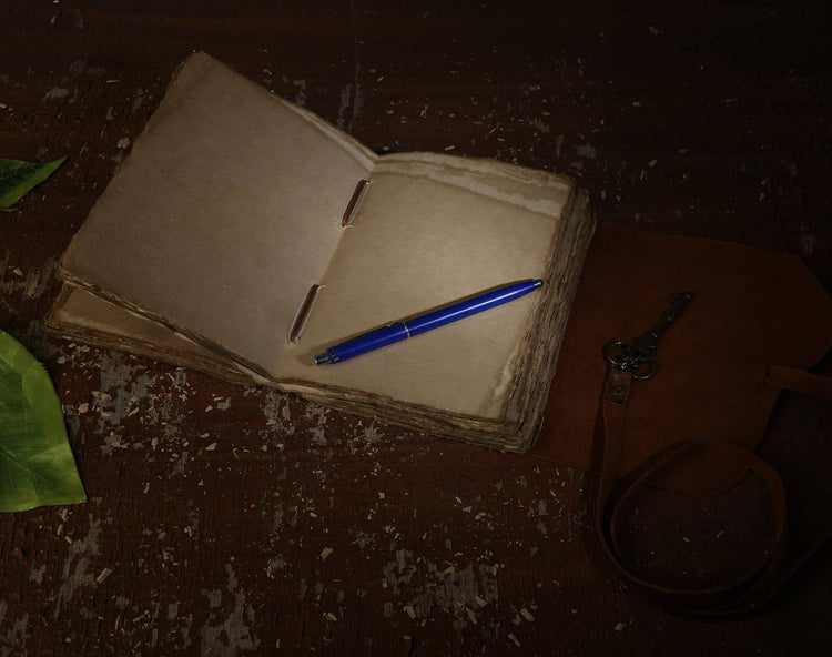 Handmade Leather Bound Vintage Journal
