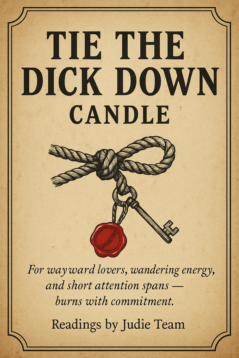 Tie the Dick Down Candle