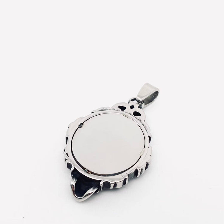 Magic Mirror Crow Pendant
