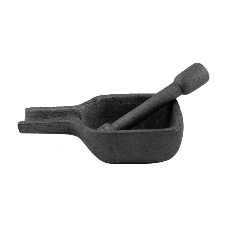 Mortar and Pestle w/ Pour Spout Cast Iron  (7 in.)