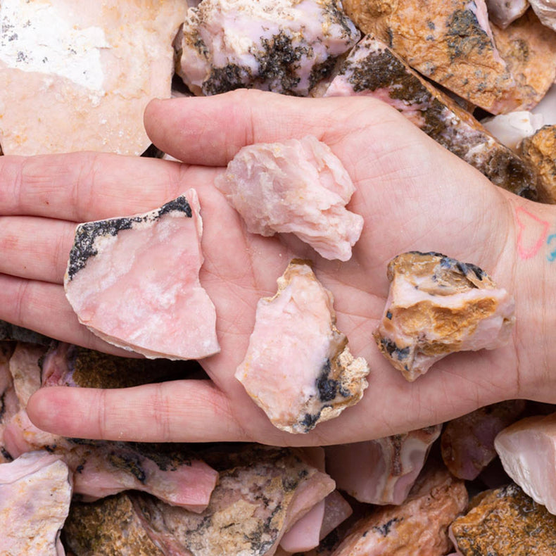 Pink Opal Raw | Emotional Healing, Gentle Reset