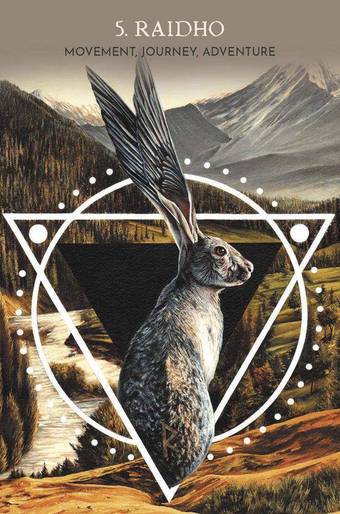 Animal Guide Rune Cards