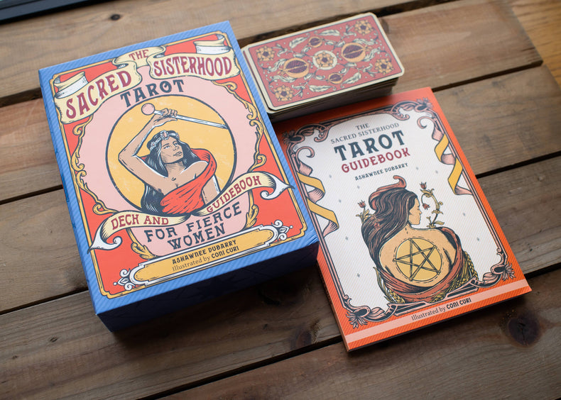 Sacred Sisterhood Tarot (78 Cards & 80 Pages)