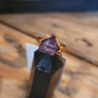 5.5 Amethyst ring - Wild Raven