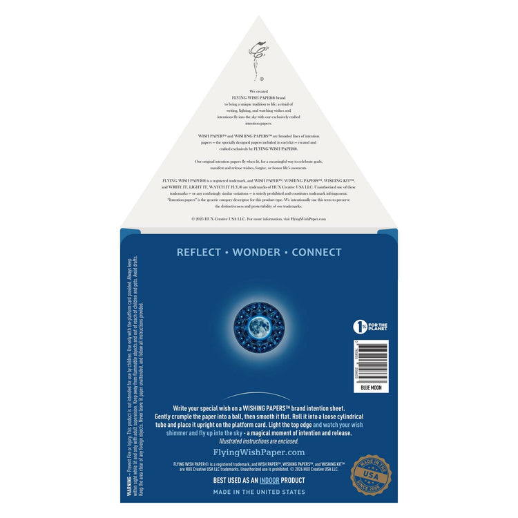 Flying Wish Paper® | BLUE MOON