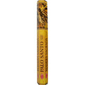 HEM Palo Santo incense sticks box with yellow packaging and wood image