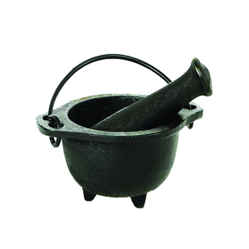 Mortar and Pestle Cast Iron (4.5 in.)