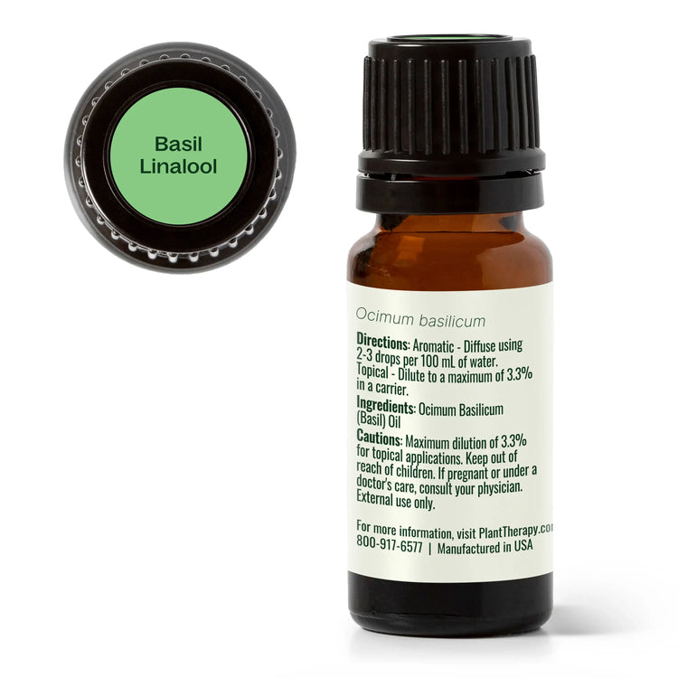 Basil Linalool Essential Oil 10 mL