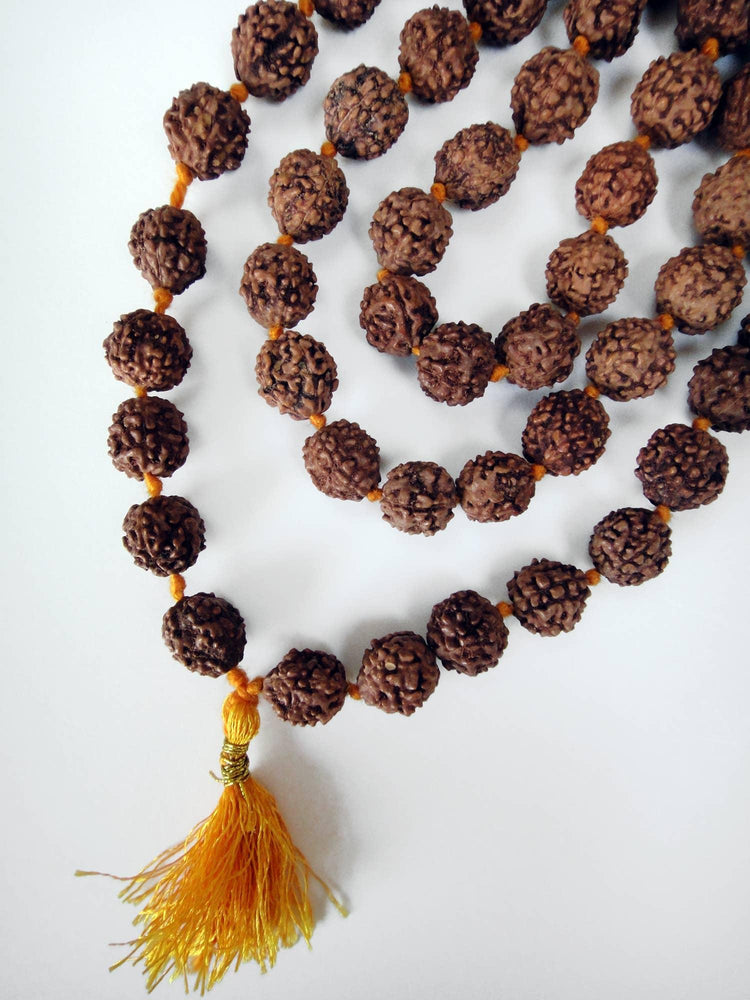 Rudraksha Mala - Knotted 10mm
