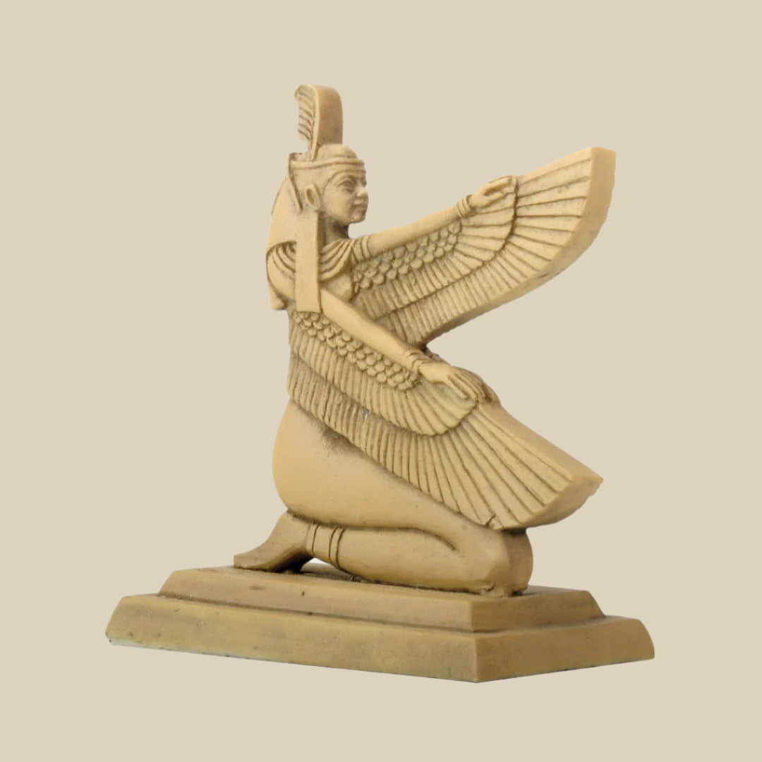 Egyptian Hieroglyphic Maat Goddess