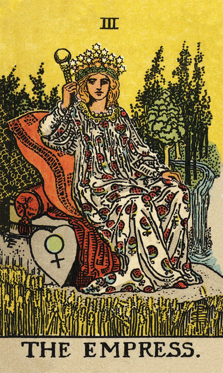 Mini Smith Waite Tarot Deck - Borderless
